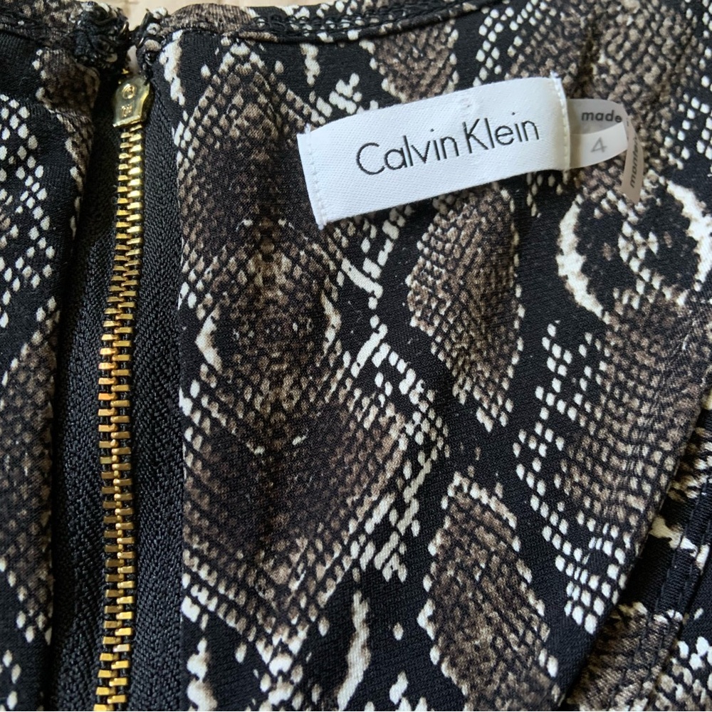 Calvin Klein Snakeskin Python Print Drawstring St… - image 7